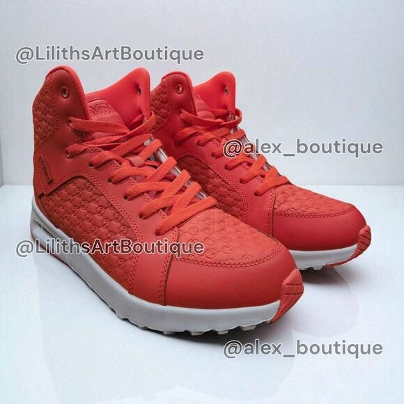 Zumba Air Boss High Top Red Sneakers(F001)-Size 9 Unisex - Picture 3 of 11